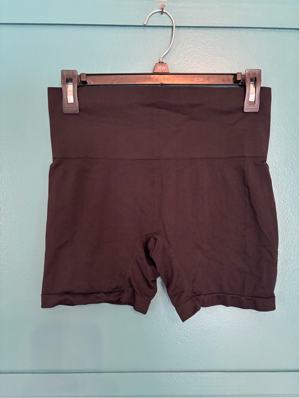 Under Where? Black Midrise Shapewear Shorts Size XL/1X